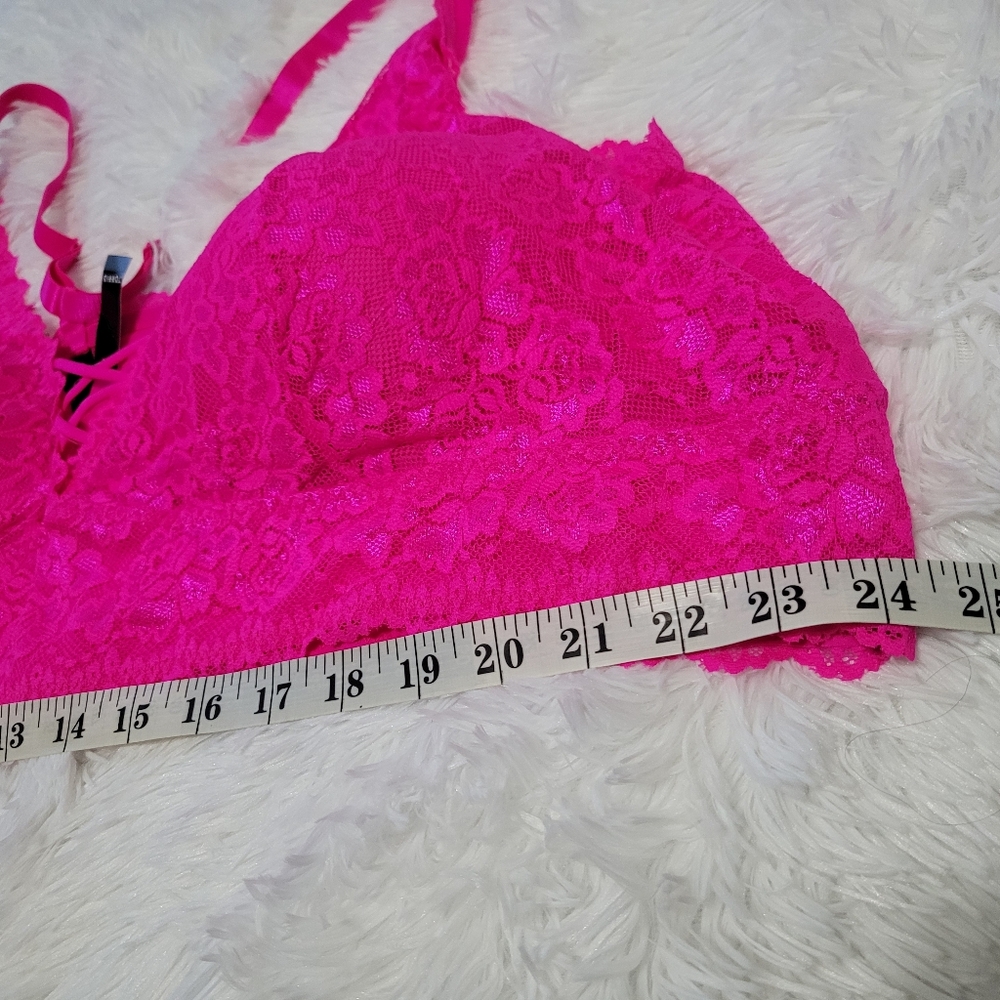 Torrid Pink Bralette 6XL - Picture 6 of 8
